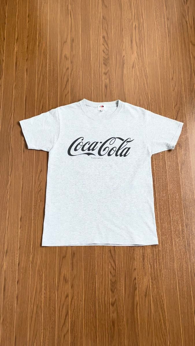 【送料無料】BEAMS BOY×FRUITS OF THE LOOM×Coca-Cola コラボTシャツ レディース用 S グレー