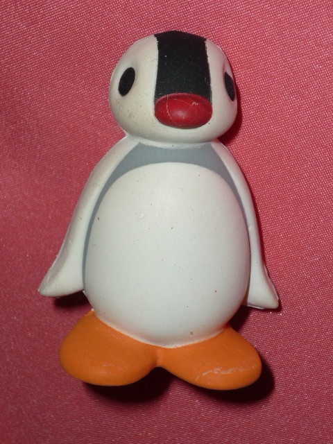 激レア！カワイイ♪PINGU ピングー キャラクター ピンガ スクィーズ人形 マスコット (非売品)_画像2