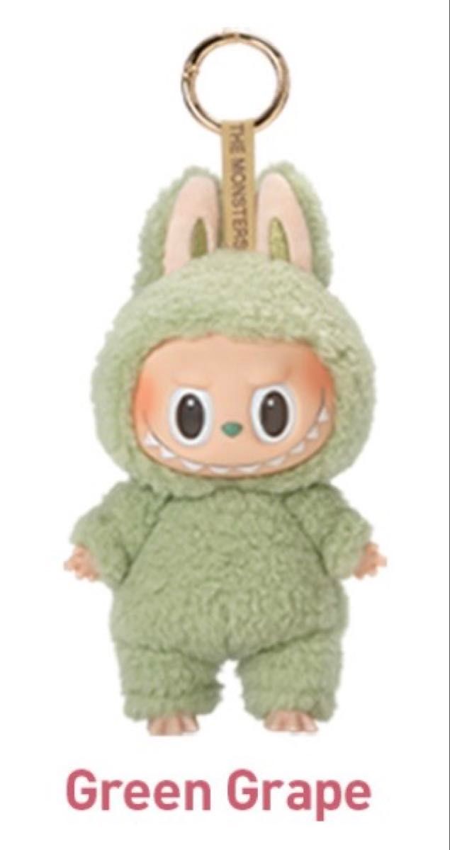【100%正規品】POPMART ラブブ Macaron Green Grape POPMART ラブブ Exciting Macaron ぬいぐるみ シリーズ Green