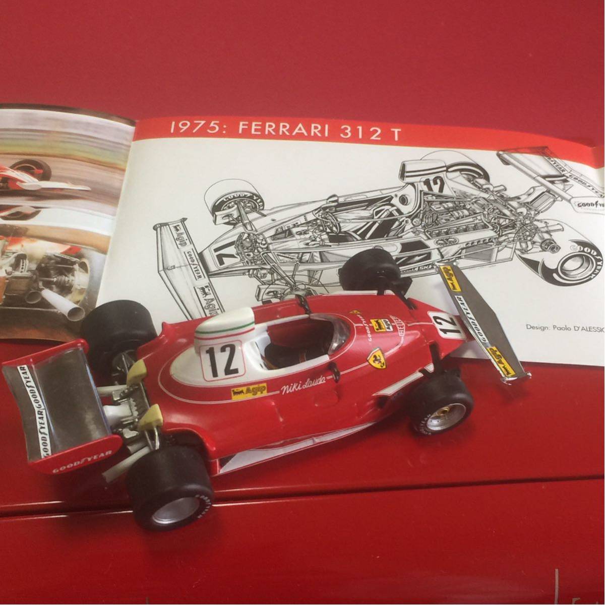 ixo 1/43 FERRARI 312T 1975 No.12 Niki Lauda_画像5