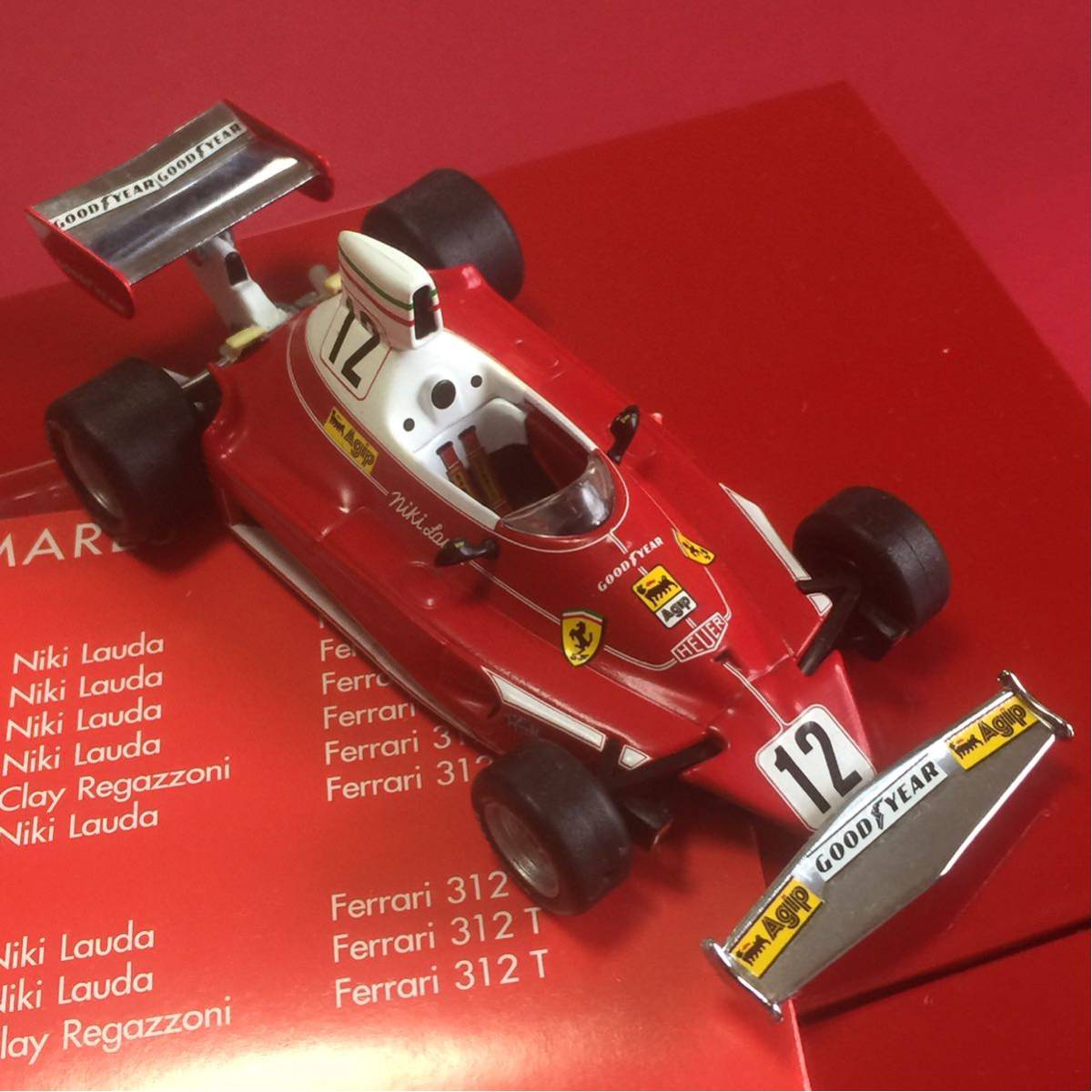 ixo 1/43 FERRARI 312T 1975 No.12 Niki Lauda_画像2