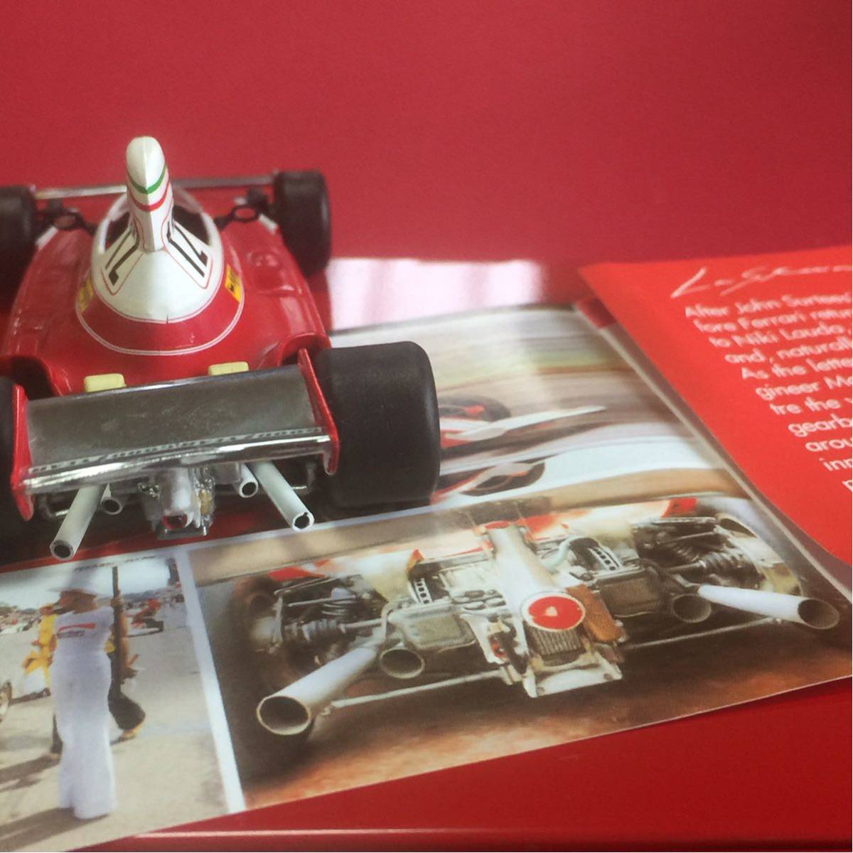 ixo 1/43 FERRARI 312T 1975 No.12 Niki Lauda_画像3