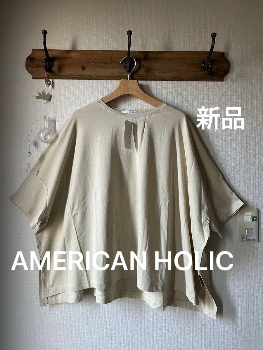 アメリカンブルー様 おまとめ AMERICANHOLIC アメリカンホリック ポンチョ風BIGカットプル