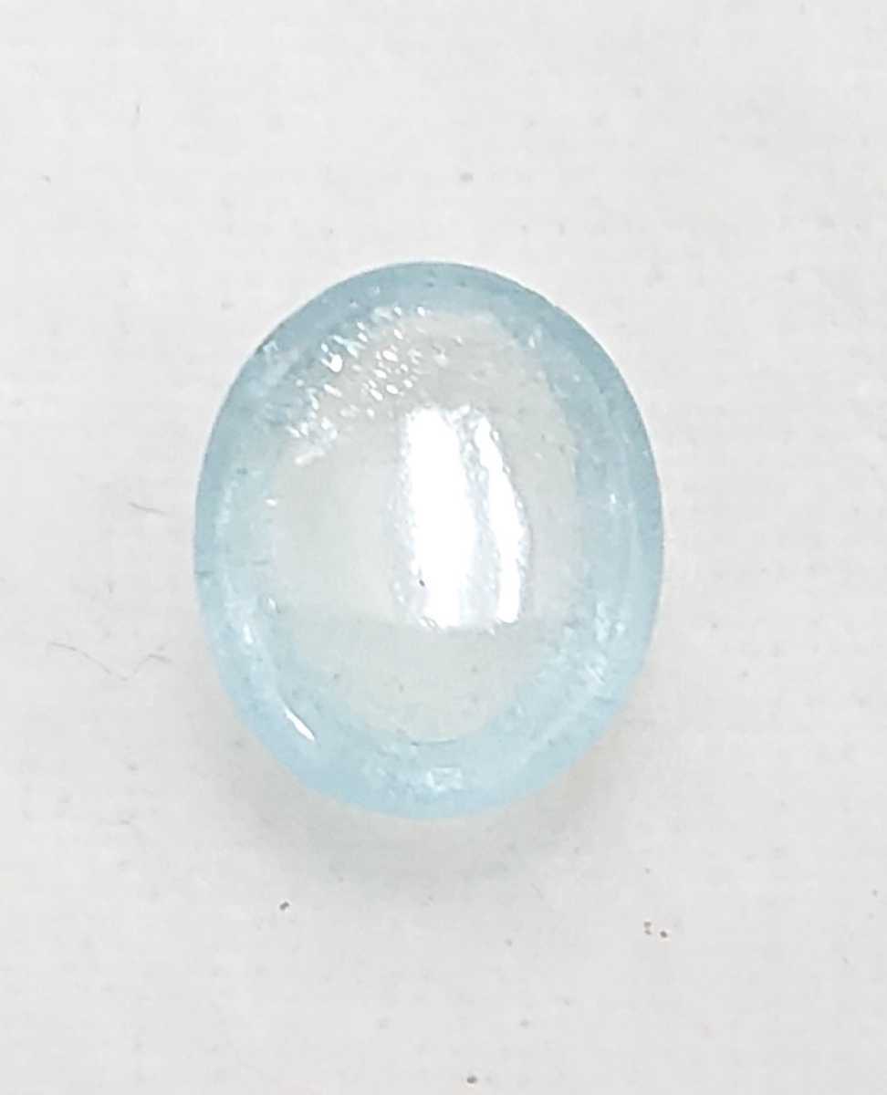  beautiful goods! Mill key aquamarine 2.17ctkaboshon loose (LA-2783)