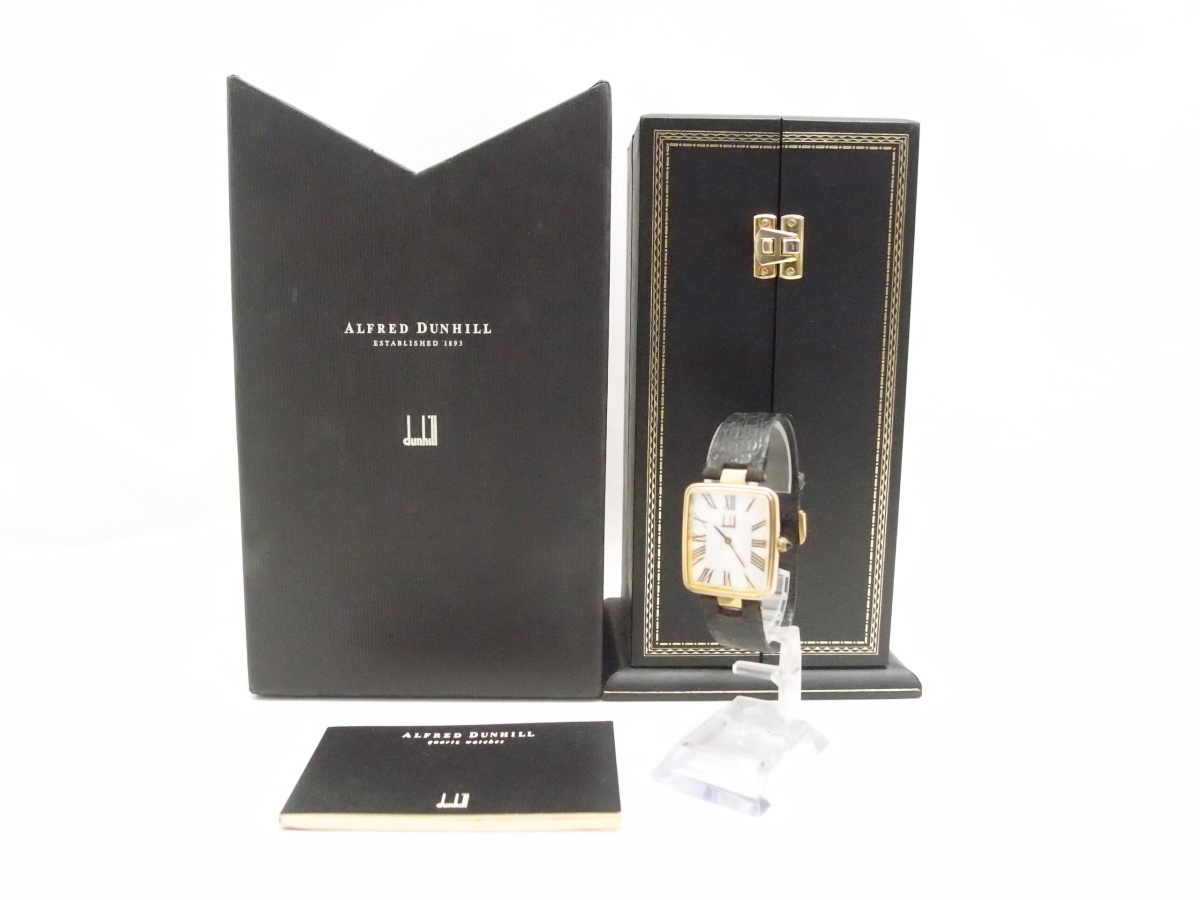 ALFRED DUNHILL アルフレッドダンヒル 2 20867 クォーツ 腕時計 ○WA3510