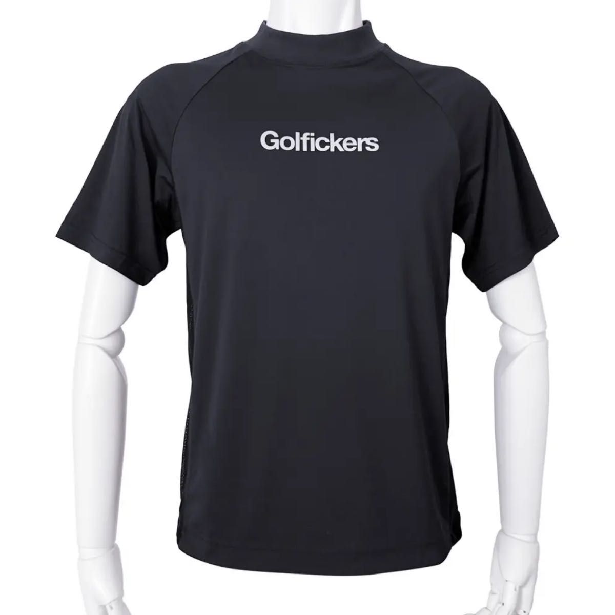 Golfickers ブラック モックネック Lサイズ Golfickers Side Mesh Mock Neck Black XXL 送料込み|Yahoo