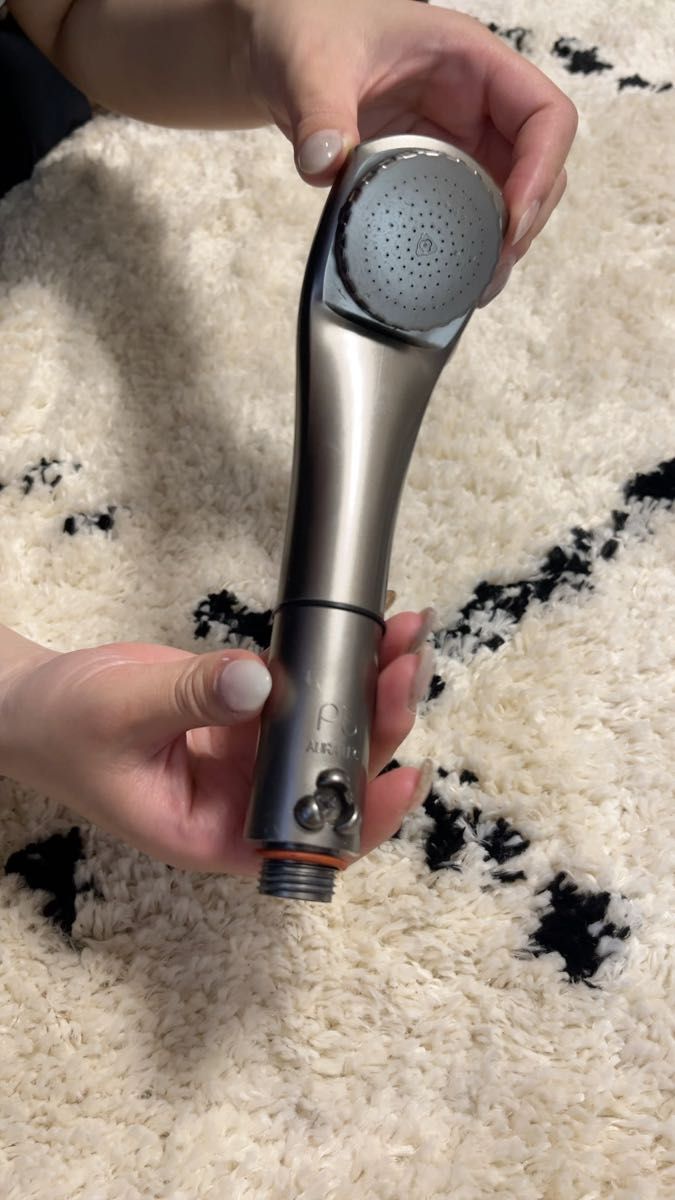 ピュアブルⅡ マイクロバブルシャワーヘッド グレー オーラテックス