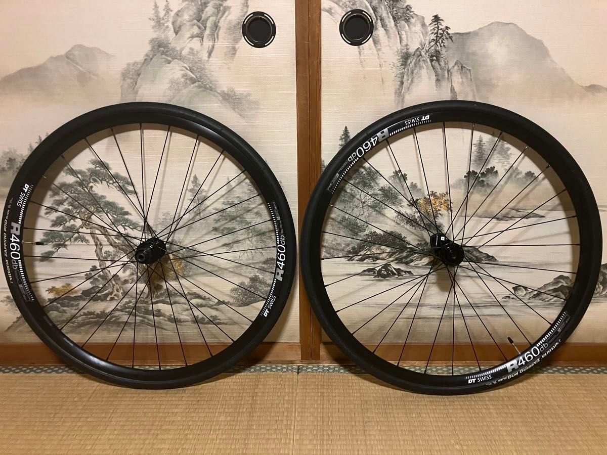 美品 DT-SWISS R460 db ディスクブレーキ フロントリア 前後 美品 DT-SWISS R460 db ディスクブレーキ フロントリア 前後
