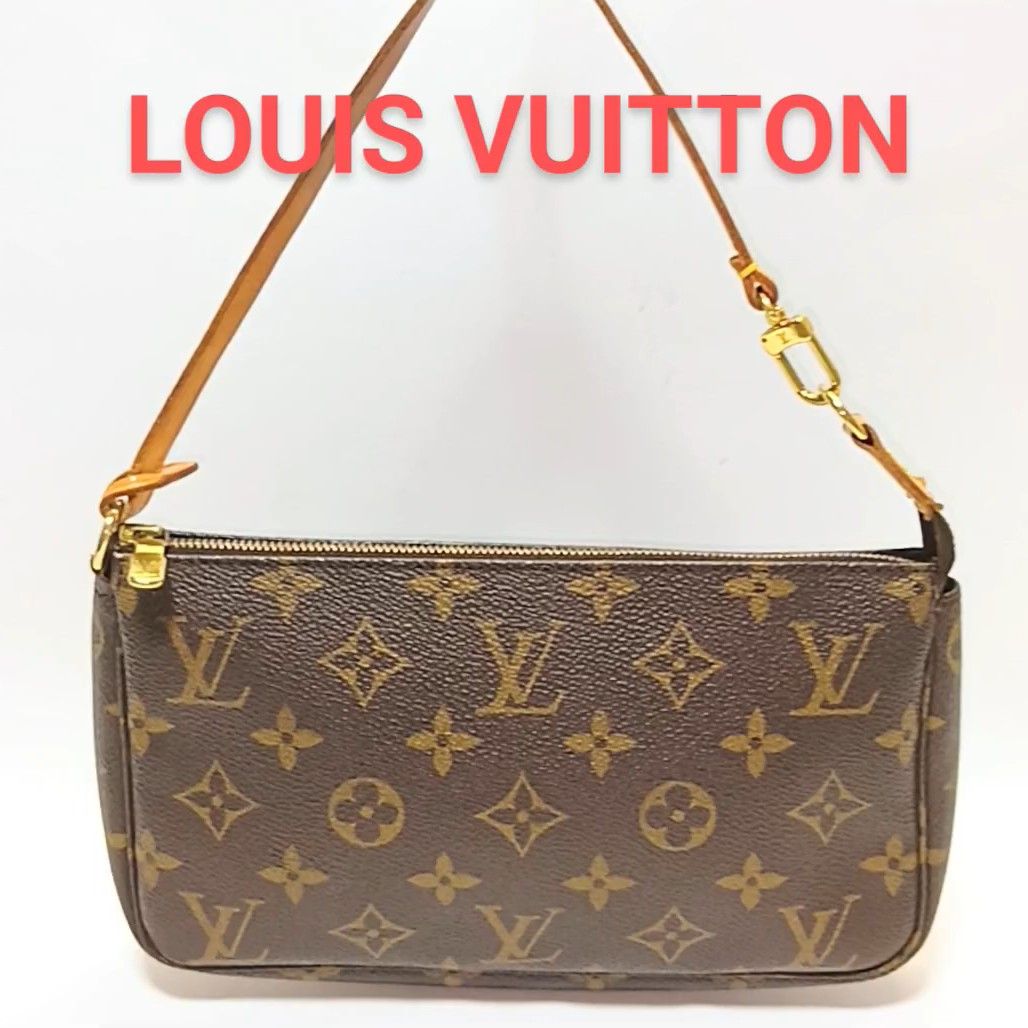 LOUIS VUITTONルイヴィトン◆美品●モノグラム■ポシェット・アクセソワール★M51980◆AR1928