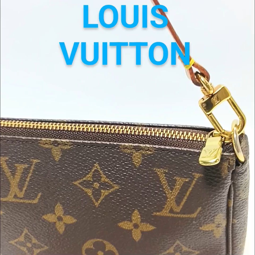 LOUIS VUITTONルイヴィトン◆美品●モノグラム■ポシェット・アクセソワール★M51980◆VI0020