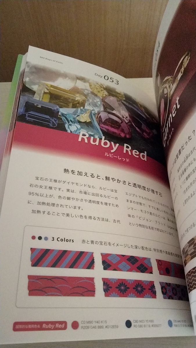 毎日楽しい!色の日めくり配色帖365 桜井輝子/著
