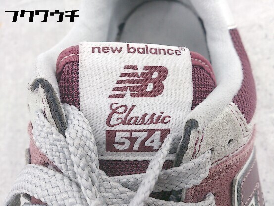 ◇ New Balance ニューバランス ML574VWI スニーカー シューズ 27cm ボルドー # 1002798869561_画像3