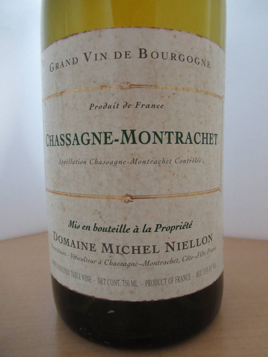 2003年 フランスワイン 750ml シャサーニュ・モンラッシェ Chassagne Montrachet ドメーヌ・ミシェル・ニーロン/Domaine Michel Niellon