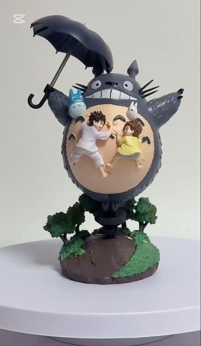 【最安】ジブリ となりのトトロ メイ サツキ トトロ フィギュア 約20cm