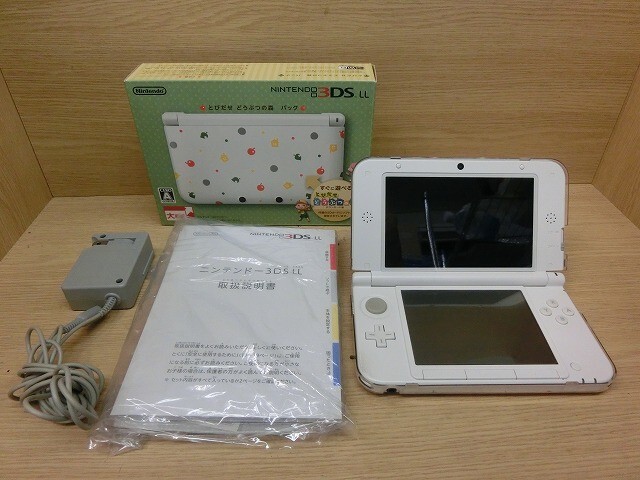 2024年春の D351-X6-849 NINTENDO ニンテンドー 3DS LL SPR-001 どうぶつの Nintendo Switch