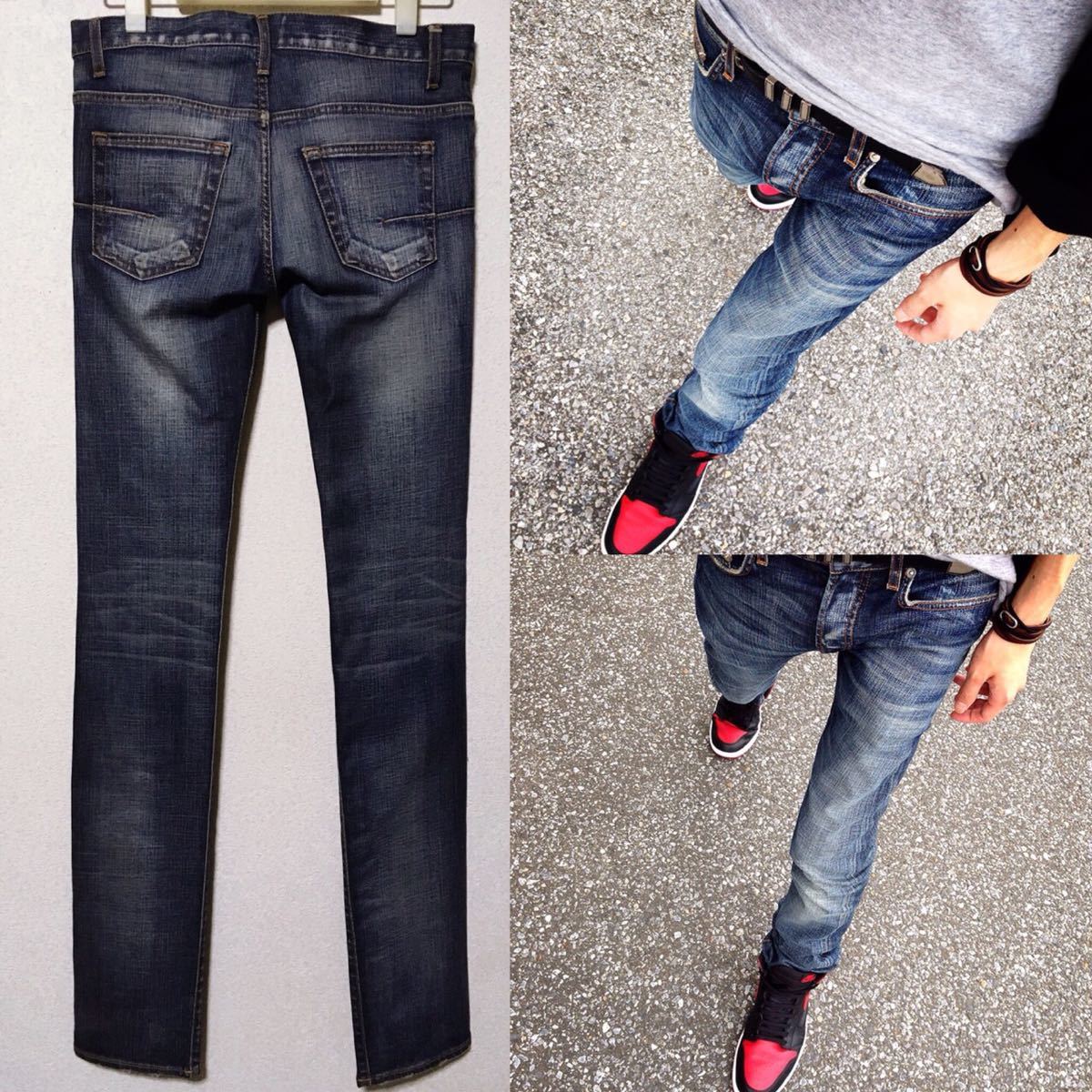 ディオールオム 2007AW JAKE 07AW デニム ジーンズ DIORHOMME ② ディオールオム 2007AW JAKE 07AW デニム ジーンズ DIORHOMME ②