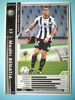 WCCF 11-12 ウディネーゼ メディ?ベナティア 244