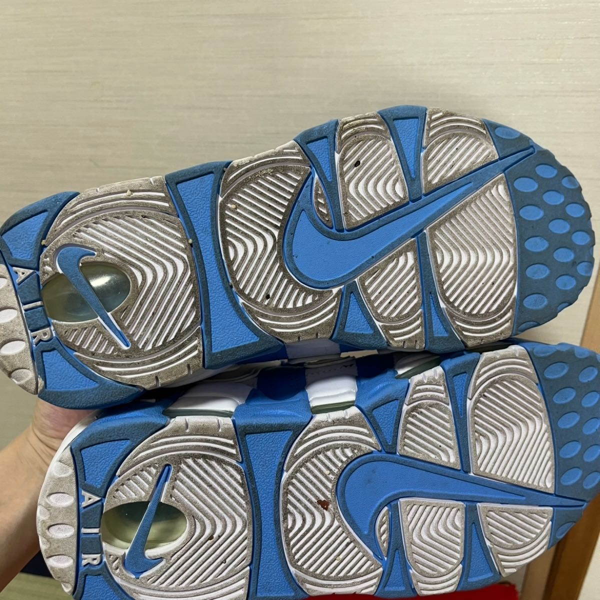 NIKE AIR MORE UPTEMPO UNIVERSITY BLUE