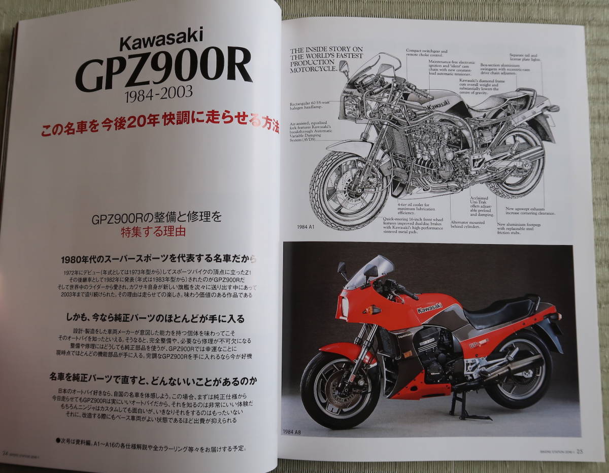 Bikers Station (バイカーズステーション) 2016年1月号No.340 『名車 GPZ900Rを今後20年快調に走らせる方法・前編』 カワサキ　ニンジャ_画像5