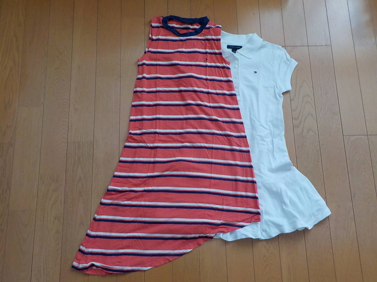 ヤフオク Tommy Hilfiger ワンピース ２枚セット トミー