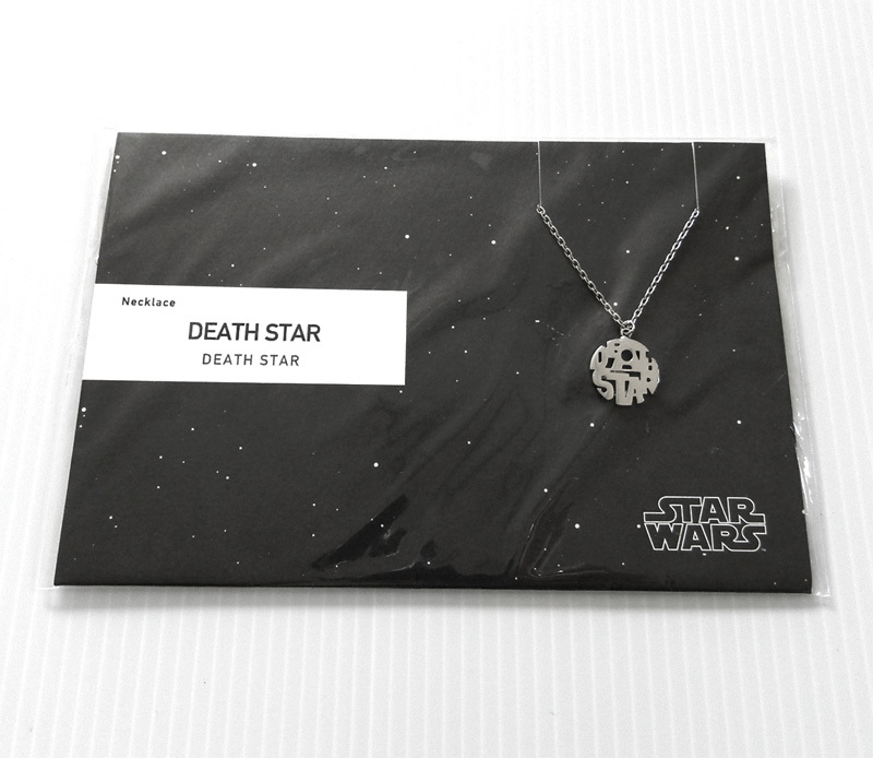 STAR WARStes Star necklace Star Wars 5108 accessory pendant Logo Disney rare goods kotoba Disney store 