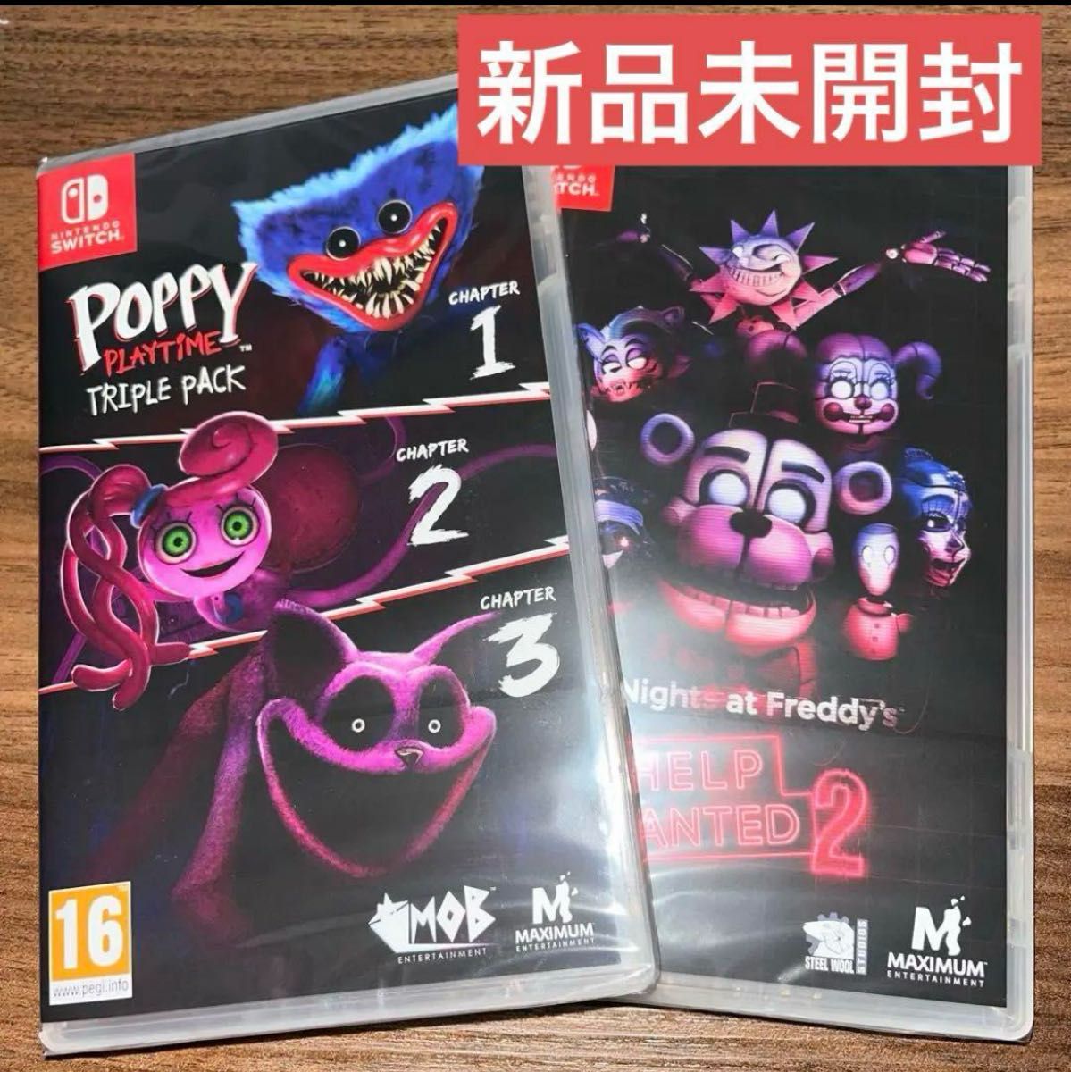 ポピープレイタイム ファイブナイトアットフレディーズ 2 switch Poppy Playtime Triple Pack Five Nights at Freddy's Help