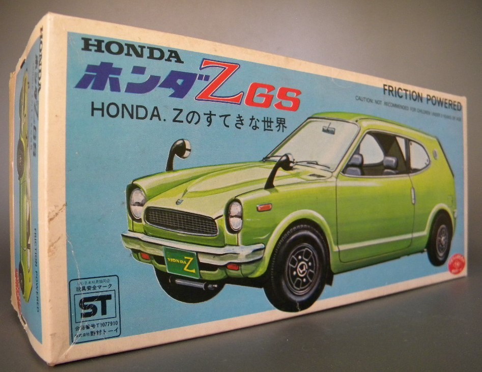 当時物 ★★HONDA Z 野村 ホンダ Z 25㎝ 状態良好 !! フリクション作動 ※本田技研 N360 S500 S600 TN CB750 旧車★★未使用デッドストック_画像1