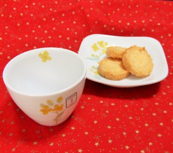 2セット 日本製 ミニカップ&ソーサー キュートセット菜の花 ティーカップ_画像6