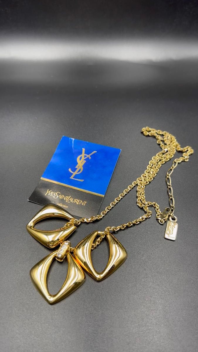 美品 イブサンローラン ネックレス YSL