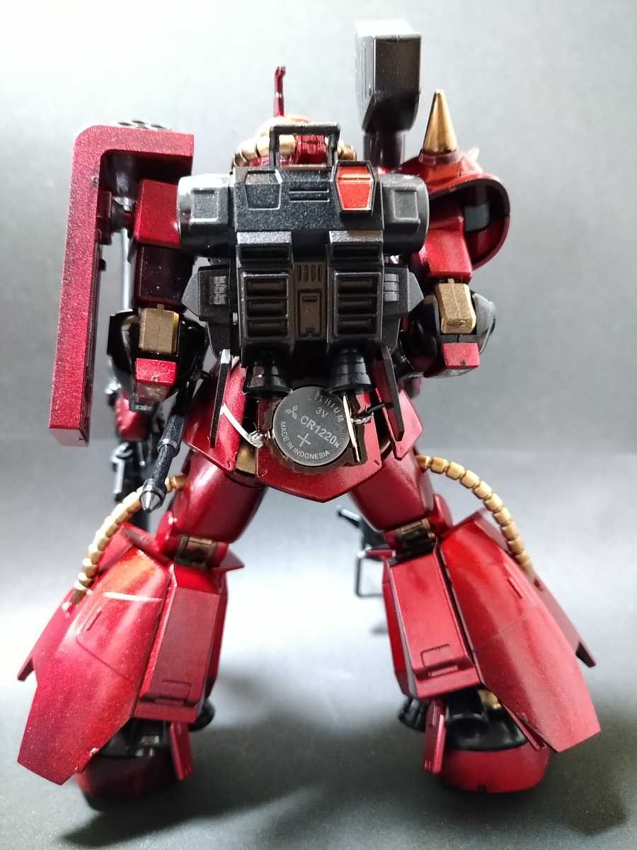 ジョニー・ライデン専用ザク☆MS-06R-2☆ZAKUⅡ☆モノアイ☆点灯☆HGUC☆HG☆塗装済☆完成品☆MSV☆機動戦士ガンダム☆ガンプラ☆高機動型_画像10