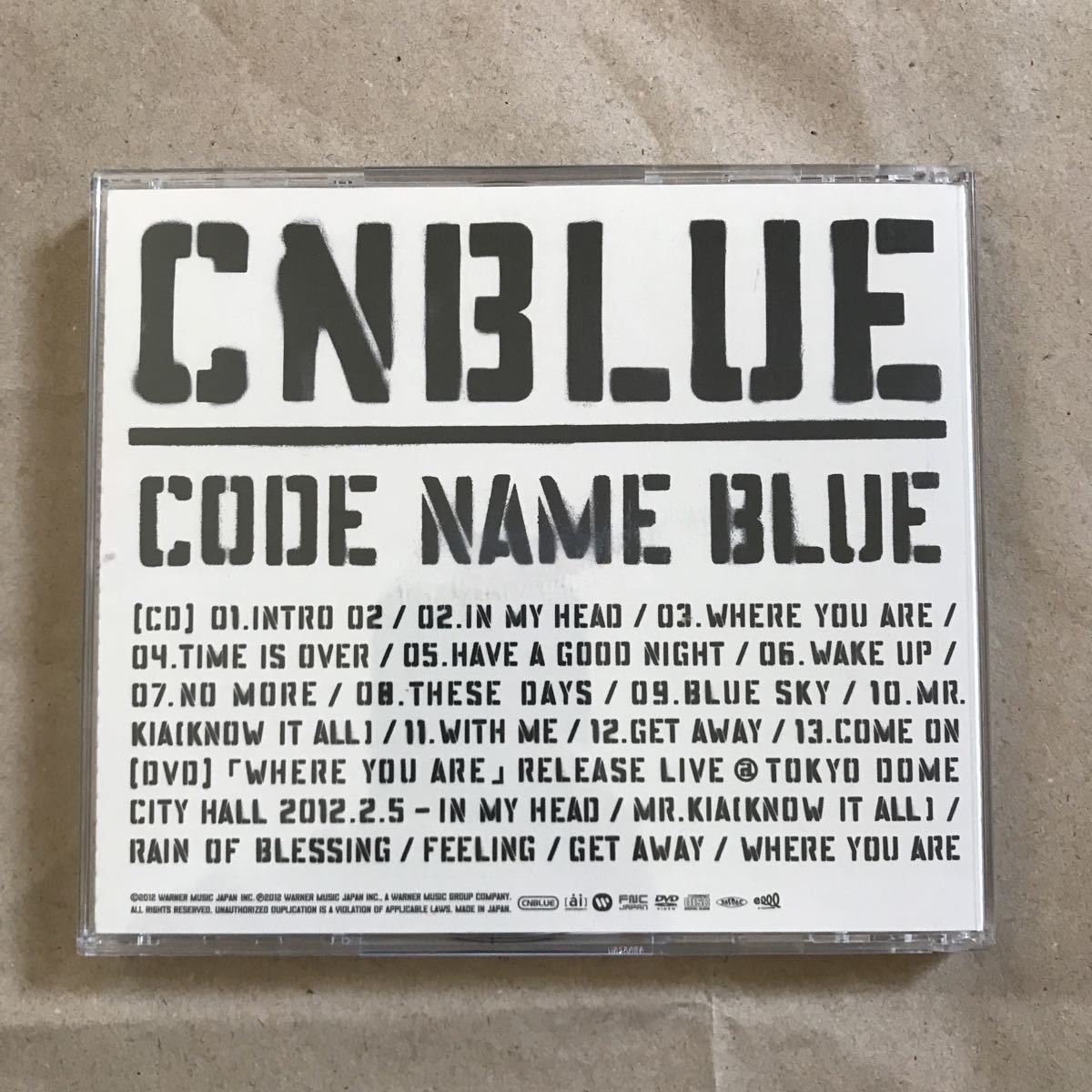 ヤフオク Cnblue Code Name Blue Cd Dvd 美男ですね イケ