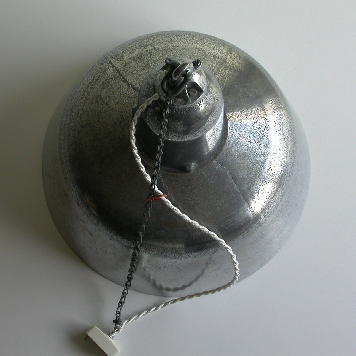  casting aluminium EOW pendant lighting φ38cm ( weight :2.5kg) / old East Germany industry series in dust real Vintage lamp 