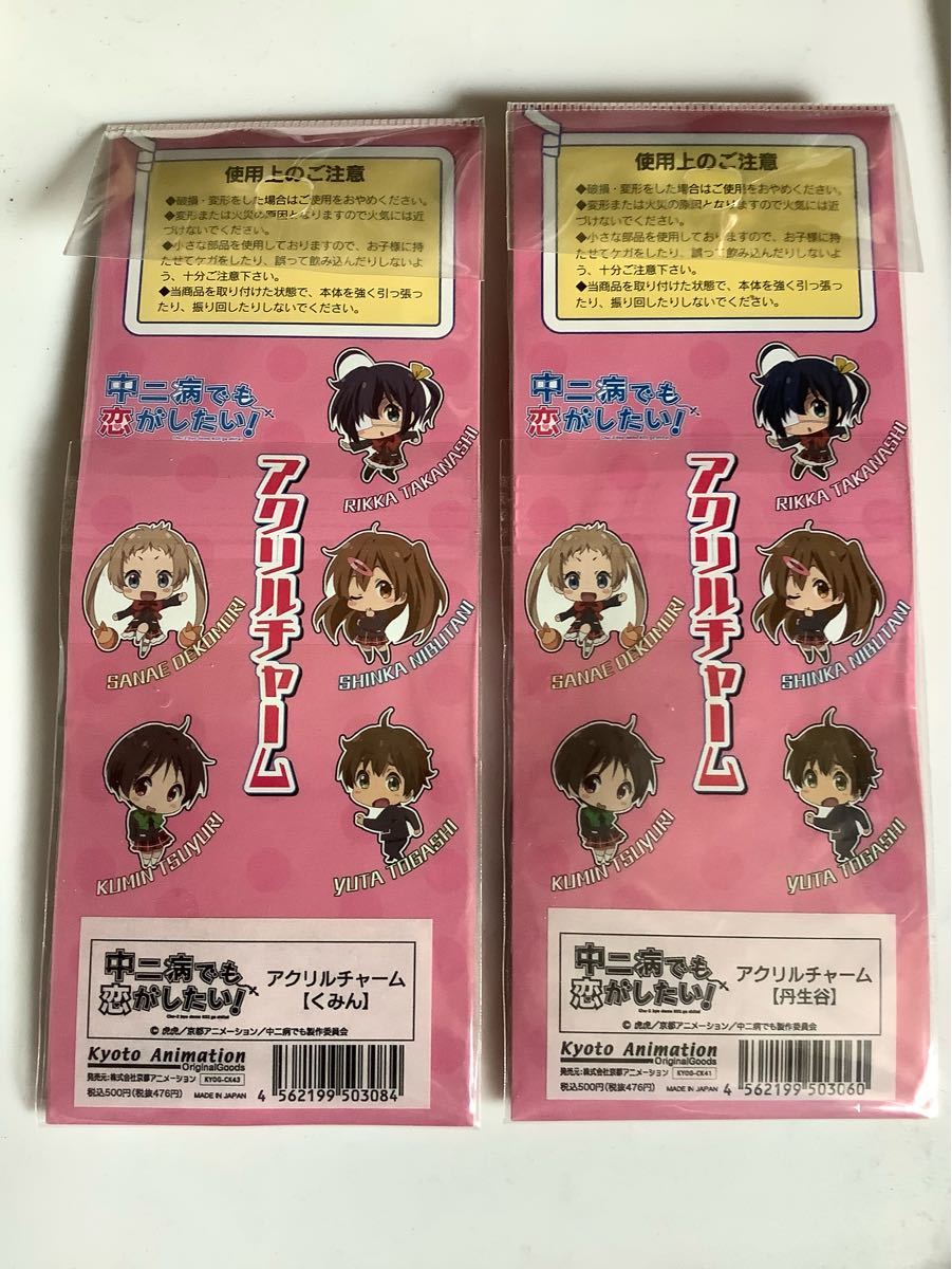 中二病でも恋がしたい! アクリルチャーム 丹生谷森夏 アクキー 中二病でも恋がしたい 丹生谷森夏 五月七日くみん アクリル