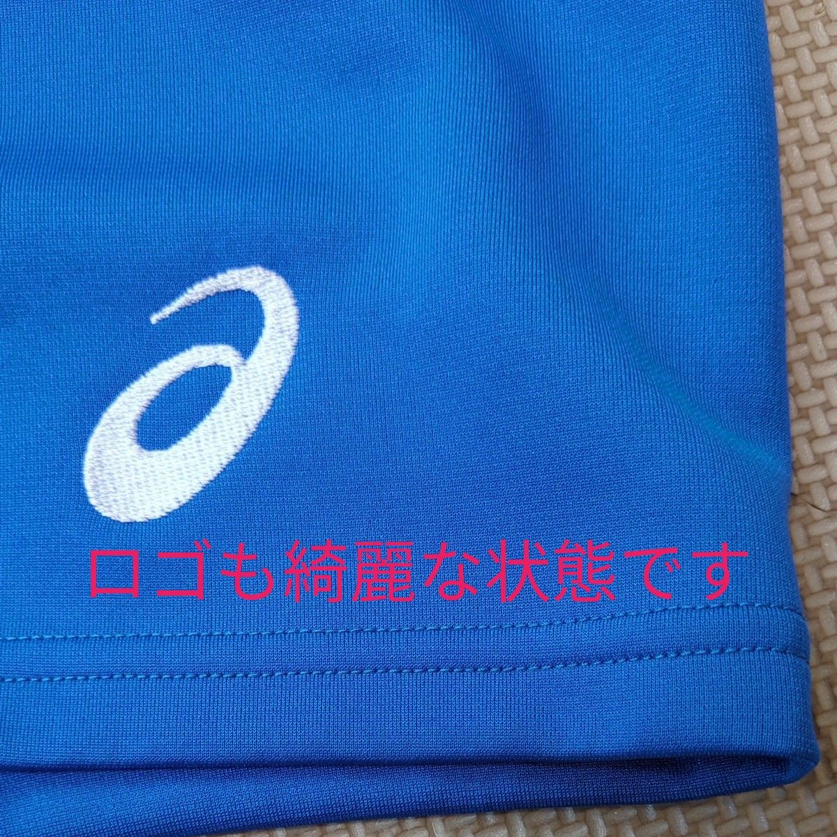 asics バレーボールゲームパンツ 　ショートパンツブルー Mサイズ 2052A311
