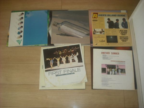 杉山清貴のLPレコード5枚セット/歌詞付/AQUA CITY+NEVER ENDING 杉山清貴のLPレコード5枚セット/歌詞付/AQUA CITY+NEVER ENDING