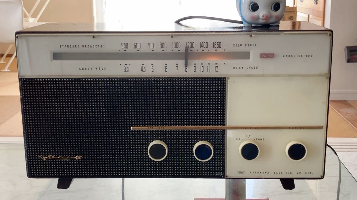 シャープ 真空管ラジオ