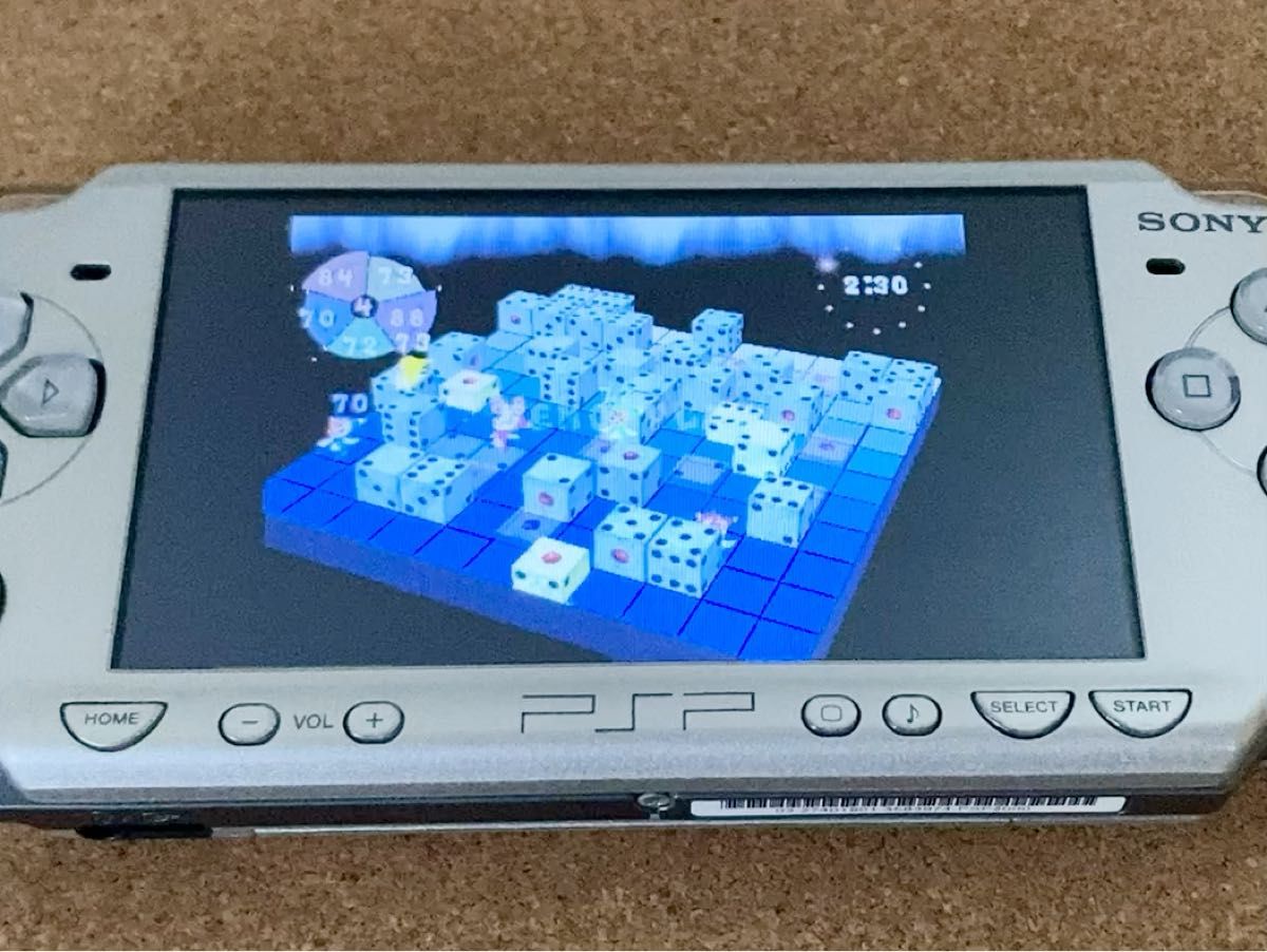 【バッテリー・メモリースティック欠品、UMD読込不可】PSP-2000 アイスシルバー