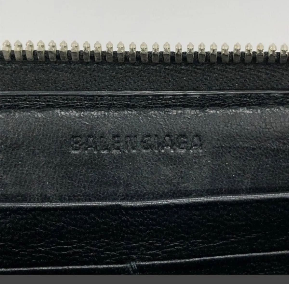 BALENCIAGA バレンシアガ 長財布 ラウンドファスナー レザー BALENCIAGA バレンシアガ 長財布 ラウンドファスナー レザー