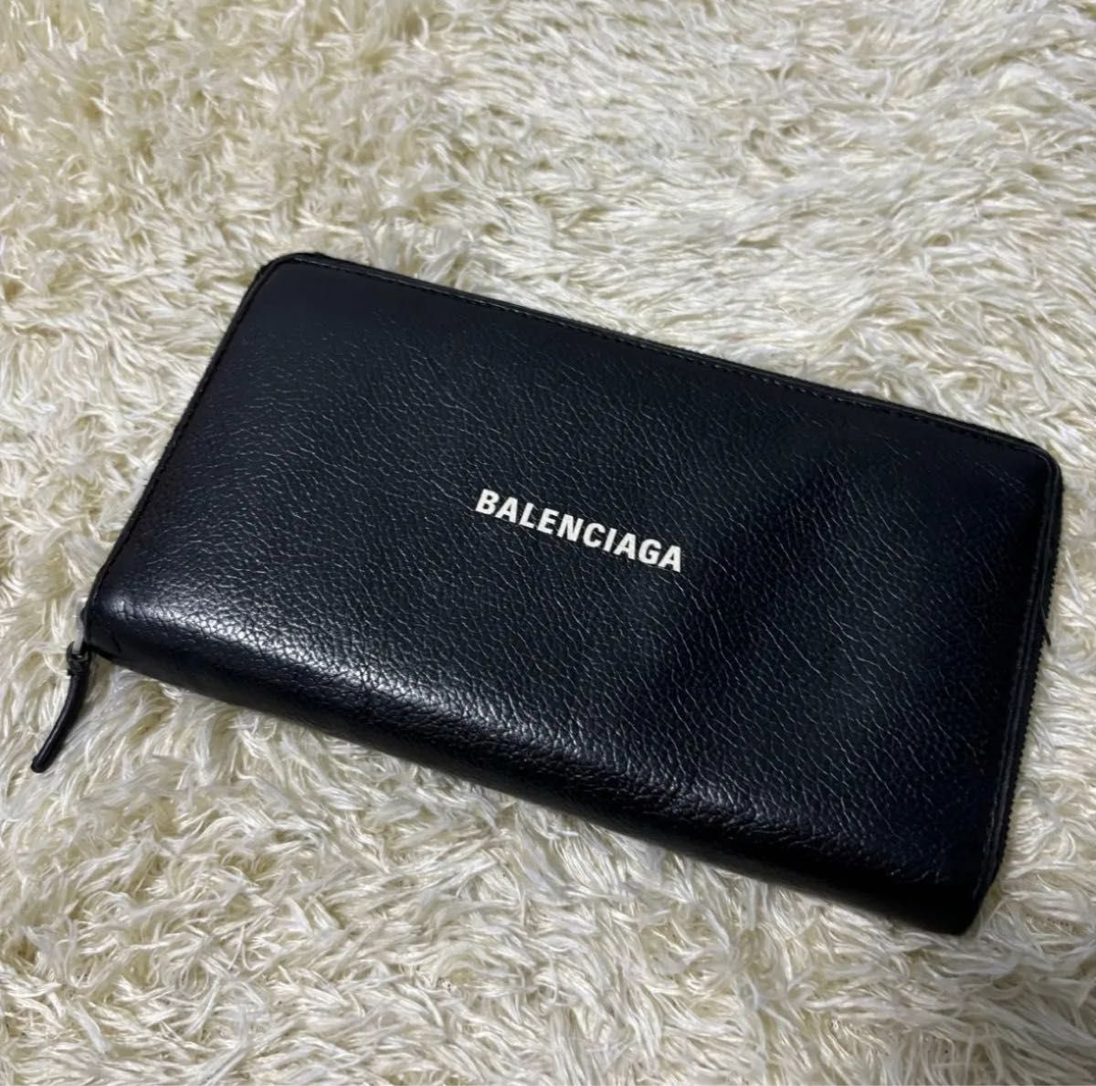 BALENCIAGA バレンシアガ 長財布 ラウンドファスナー レザー BALENCIAGA バレンシアガ 長財布 ラウンドファスナー レザー