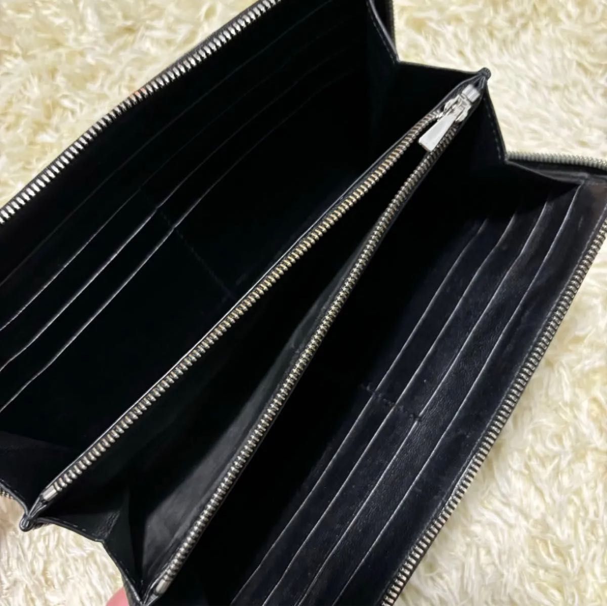 BALENCIAGA バレンシアガ 長財布 ラウンドファスナー レザー BALENCIAGA バレンシアガ 長財布 ラウンドファスナー レザー