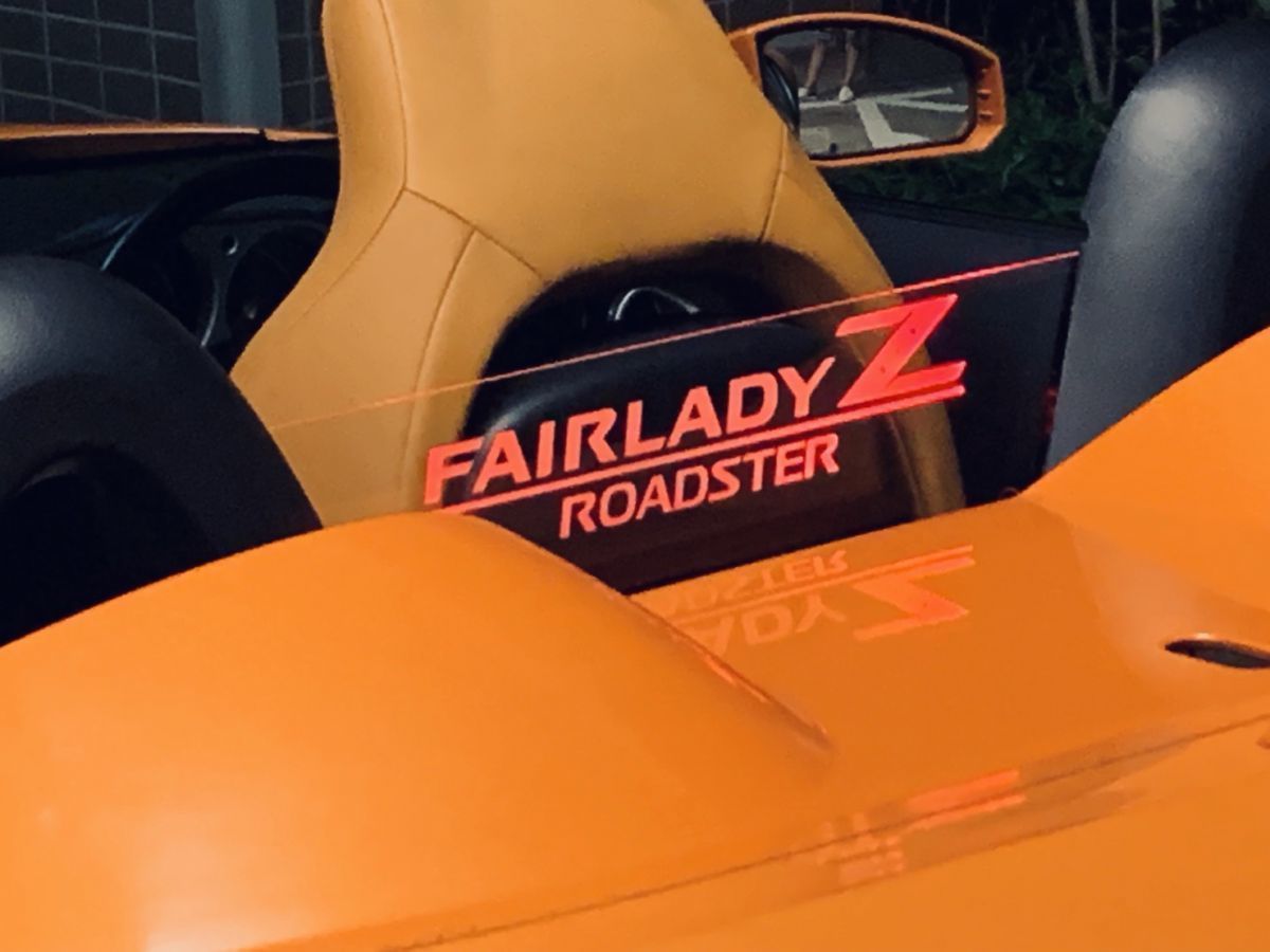 ValkyRie Style  Firelady Ｚ Ｚ33　 roadster 　HZ33  личное пользование ...　... FAIRLADY Z ROADSTER буквы 　 пульт ДУ есть ...LED красный 