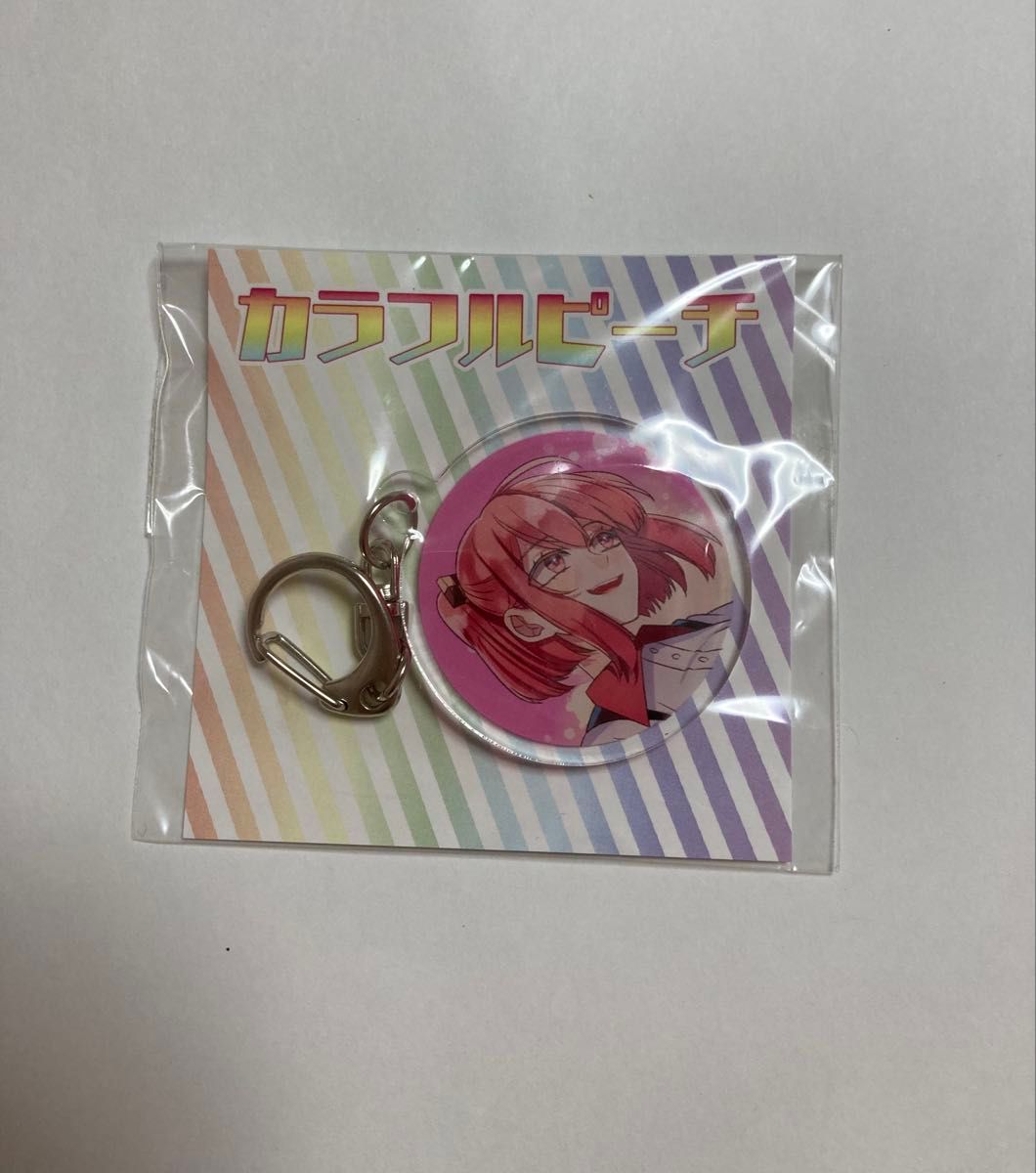 カラフルピーチ のあ だるま アクリルキーホルダー カラフルピーチ のあ だるまさんがころんだ アクリル