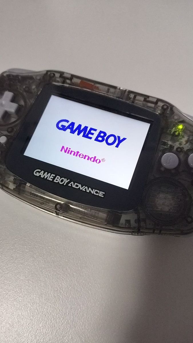 【送料込】IPS液晶 GBA ゲームボーイアドバンス本体のみ