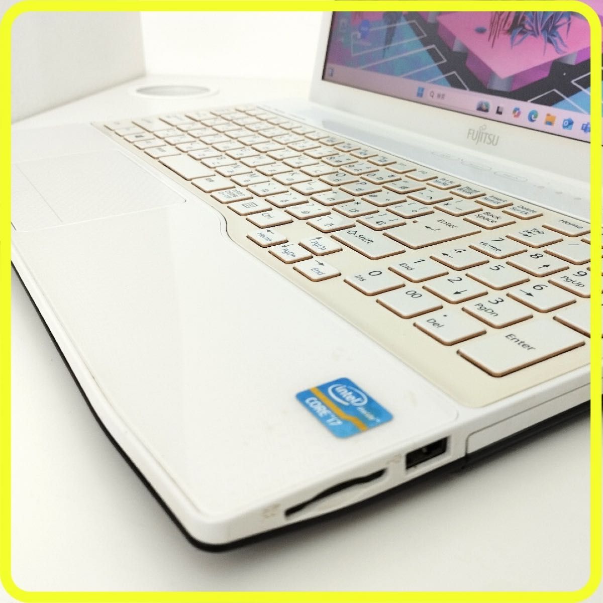 Core i7 新品SSD512GB windows11 ノートパソコン 403 富士通 白 Core i7 新品SSD512GB windows11 ノートパソコン 403 富士通 白