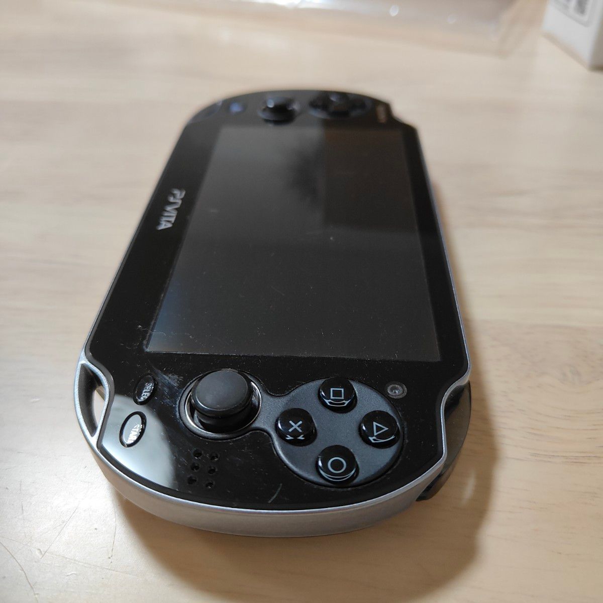 1円】PSVITA 本体/箱 セット ブラック SONY Playstation Vita