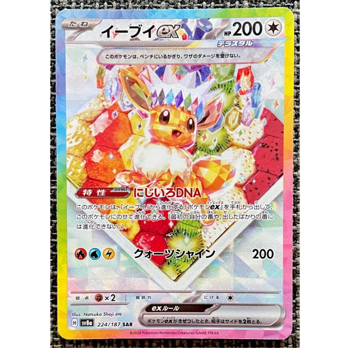 ポケモンカード イーブイex SAR ポケモンカードゲーム テラス ポケモンカード イーブイex SAR ポケモンカードゲーム テラス