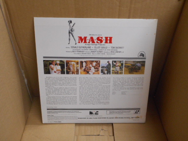 Bｂ1249-b　　レーザーディスク　MASH マッシュ　A TWENTIETH CENTURY-FOX COMPANY_画像2