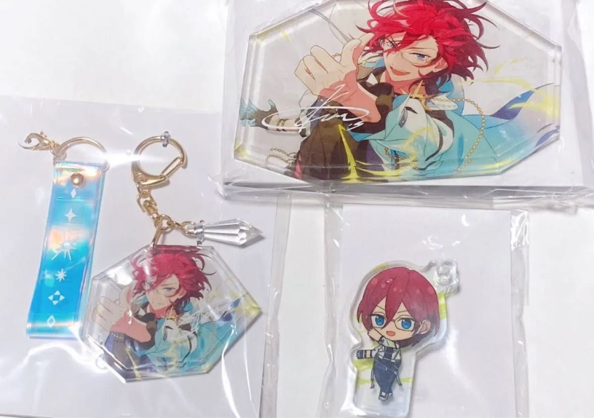 あんスタ 9th フラグメントキーホルダー ジュン 茨 あんスタ 七種茨 9周年 フラグメントアクリルスタンド