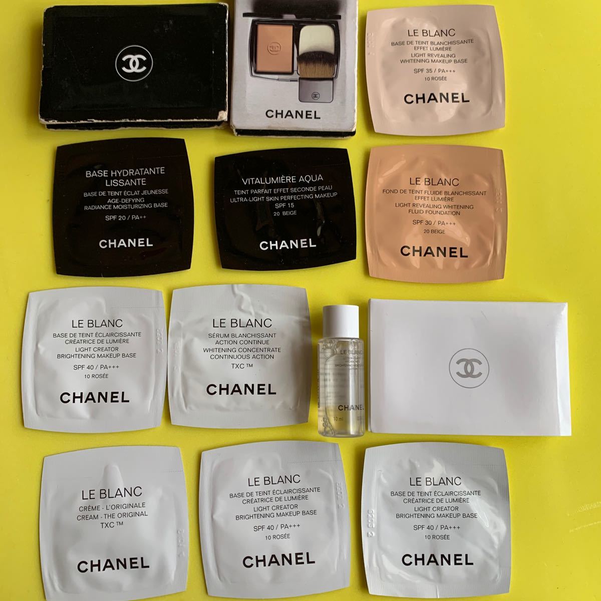 未使用CHANEL試供品サンプル セット - 基礎化粧品