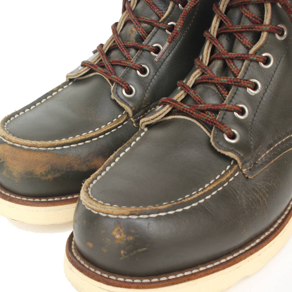 Yahoo!オークション - (02022)極上 茶芯REDWING旧8180レッド Yahoo!オークション - (02022)極上 茶芯REDWING旧8180レッド